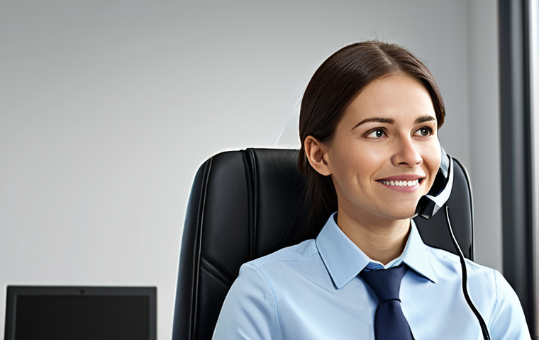 Empathetic Customer Service Representative**

"A friendly customer service representative in a modern office setting, actively listening to a customer on the phone, fully clothed in professional business attire, safe for work, perfect anatomy, natural proportions, professional photo, showing empathy, appropriate content, family-friendly."

**