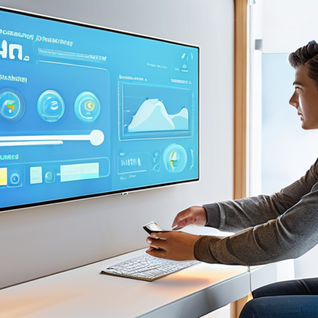 소비자 보호 관련 최신 연구와 글로벌 트렌드 연구와 분석 - **AI Transparency and Consumer Control**:
A medium shot of a young adult, gender-neutral, with a...