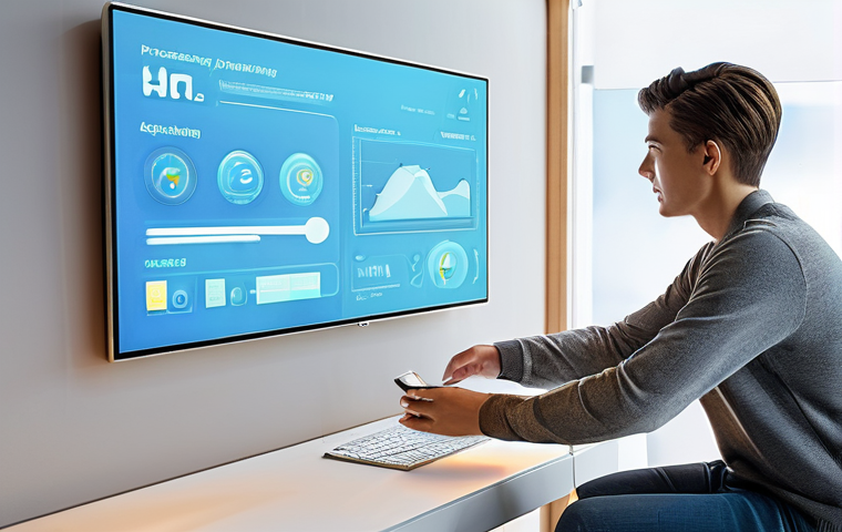 소비자 보호 관련 최신 연구와 글로벌 트렌드 연구와 분석 - **AI Transparency and Consumer Control**:
    A medium shot of a young adult, gender-neutral, with a...