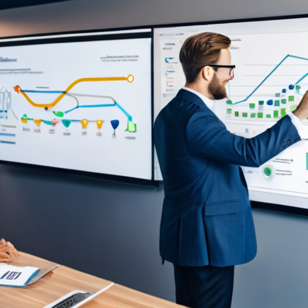 소비자중심 경영 사례와 디지털 혁신 전략 연구와 분석 - **Prompt:** A bustling, modern customer service hub in a bright, open-plan office setting. Diverse e...