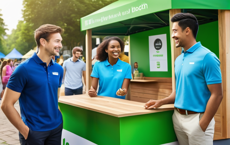 소비자중심 경영 사례와 디지털 혁신 전략 연구와 분석 - **Prompt:** A dynamic scene showcasing digital transformation in action. A diverse team of professio...