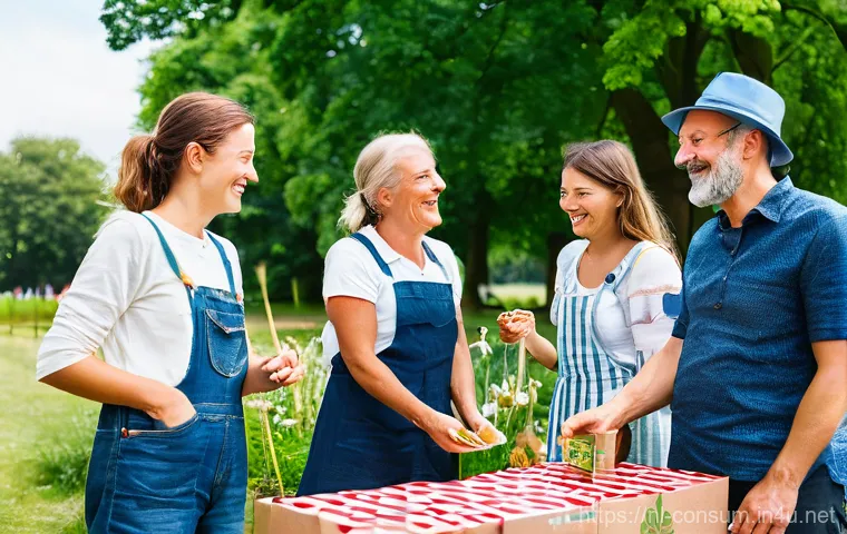소비자중심 경영 사례와 성공적인 시장 전략 연구와 분석 - **A Customer-Centric Dutch E-commerce Experience:**
    A vibrant scene depicting a diverse group of...