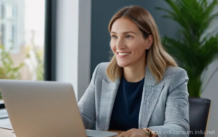 소비자 불만 처리 서비스 개선 사례 - "A diverse young adult, wearing stylish casual attire, is seated comfortably on a plush sofa in a mo...