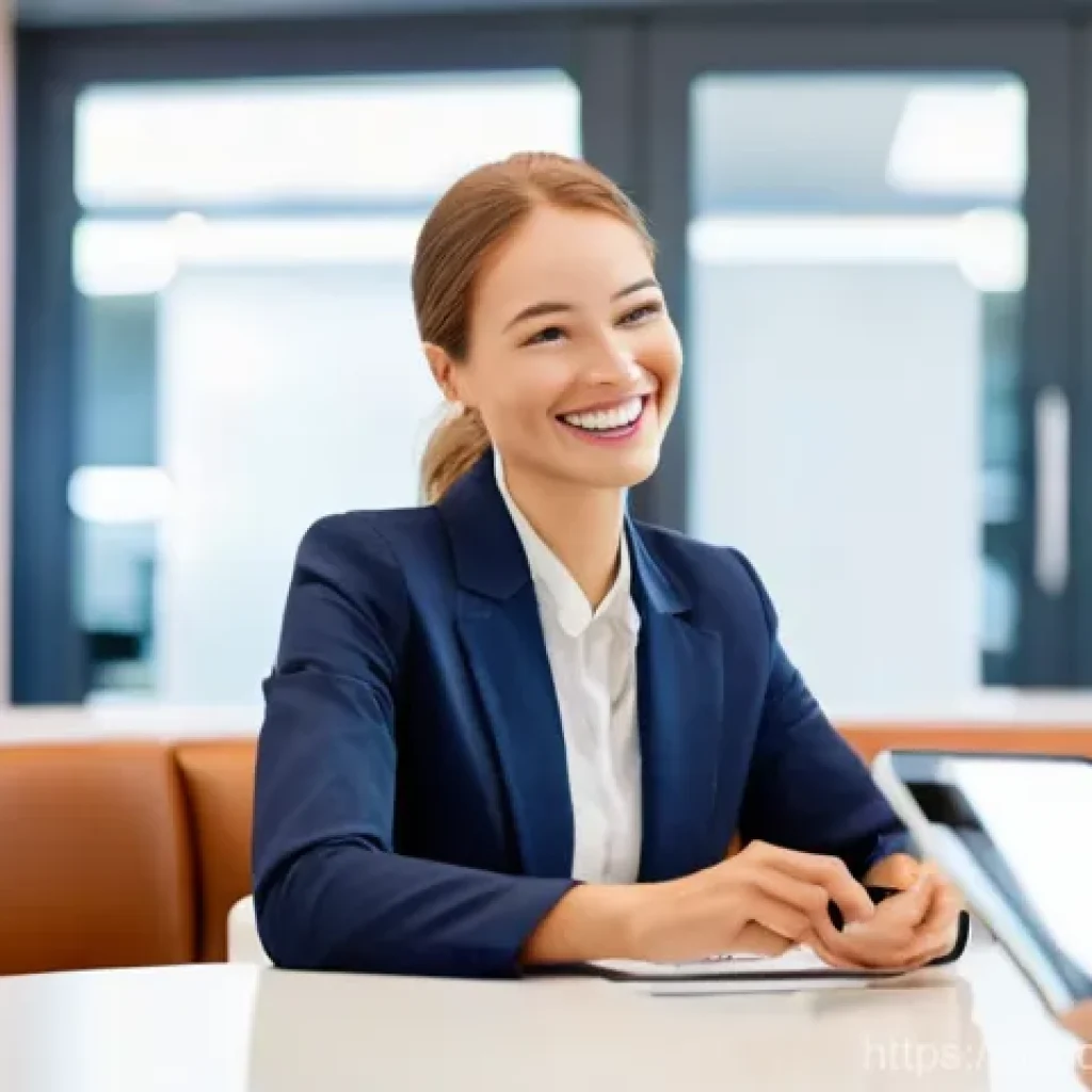 소비자중심 경영 인증 준비 과정 - **Prompt 1: Exceptional Customer Service Interaction**
    "A brightly lit, modern customer service ...