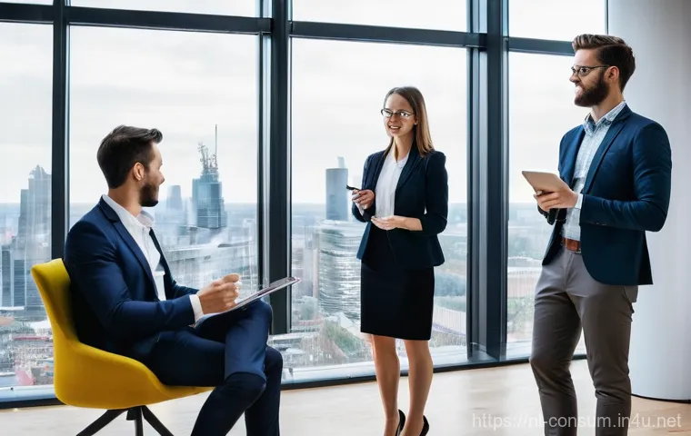 소비자 행동 데이터를 활용한 혁신적 디지털 서비스 사례 연구와 분석 - **Prompt:** A cheerful young family in a bright, modern smart kitchen with clean lines and light woo...